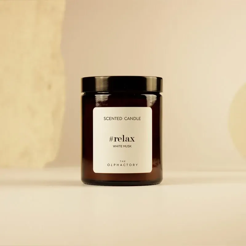Relax Duftlys – white musk