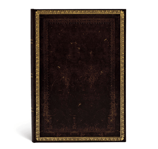 Hovedbilde Old Leather Classic journal - linjert midi