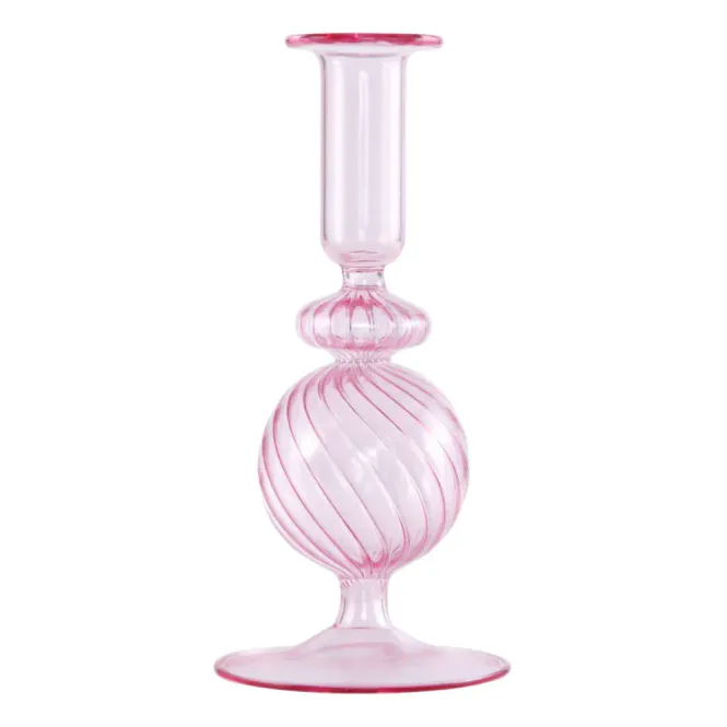 Hovedbilde Bubble Lysestake - rosa